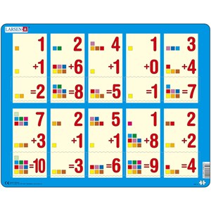 Larsen (AR11) - "Math" - 10 pieces puzzle