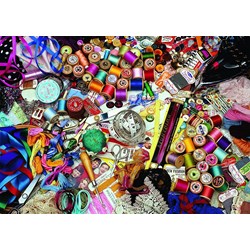 Ravensburger (19396) - "Haberdashery Heaven" - 1000 pieces puzzle