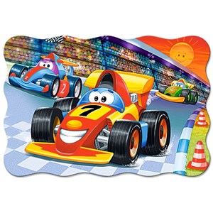 Castorland (C-02306) - "Racing Action" - 20 pieces puzzle