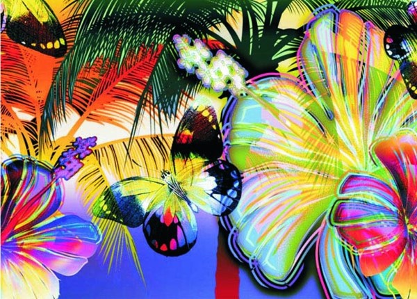 Gold Puzzle (60041) - "Butterflies" - 1000 pieces puzzle