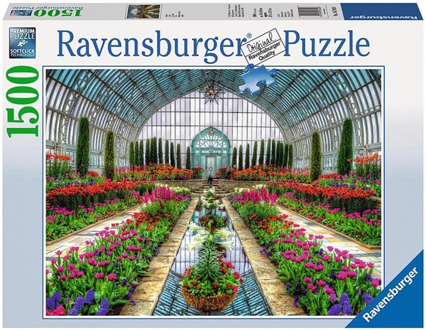 Ravensburger (16240) - "Atrium Garden" - 1500 pieces puzzle