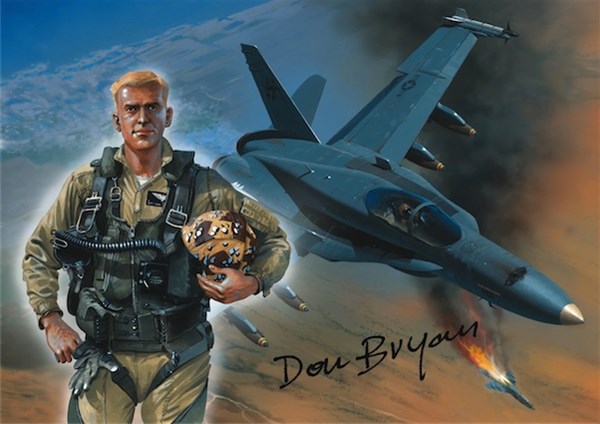 Trefl (10243) - "F/A-18 Hornet" - 1000 pieces puzzle