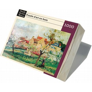 Puzzle Michele Wilson (A984-1000) - Camille Pissarro: "Plum Trees in Blossom" - 1000 pieces puzzle