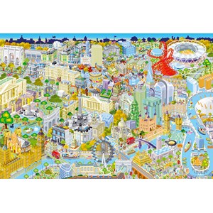 Gibsons (G3052) - "London from Above" - 500 pieces puzzle