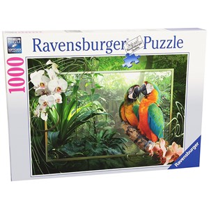 Ravensburger (19188) - "Parrots" - 1000 pieces puzzle