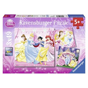 Ravensburger (09277) - "Snow White and her Friends" - 49 pieces puzzle