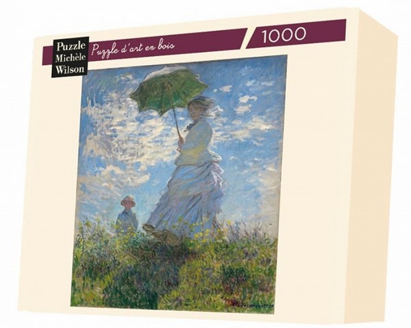 Puzzle Michele Wilson (A551-1000) - Claude Monet: "Woman with a Parasol, 1875" - 1000 pieces puzzle