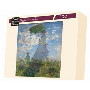 Puzzle Michele Wilson (A551-1000) - Claude Monet: "Woman with a Parasol, 1875" - 1000 pieces puzzle