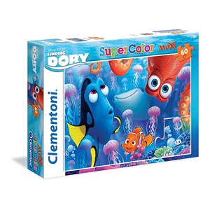Clementoni (26582) - "Finding Dory" - 60 pieces puzzle