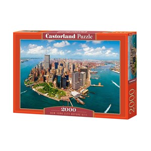 Castorland (C-200573) - "New York City before 9/11" - 2000 pieces puzzle