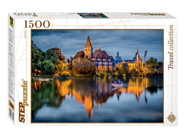 Step Puzzle (83050) - "The castle by the lake" - 1500 pieces puzzle