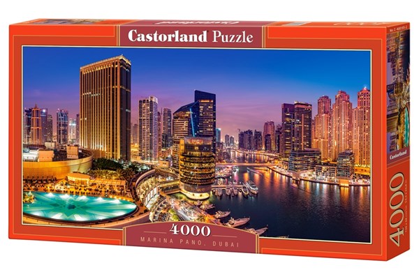 Castorland (C-400195) - "Marina Pano, Dubai" - 4000 pieces puzzle