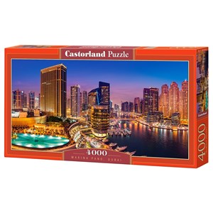 Castorland (C-400195) - "Marina Pano, Dubai" - 4000 pieces puzzle