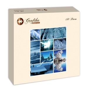 Puzzle Michele Wilson (00018) - "Winter Collage" - 150 pieces puzzle