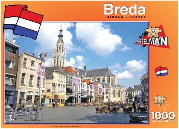 PuzzelMan (426) - "Netherlands, Breda, Church of Our Lady" - 1000 pieces puzzle