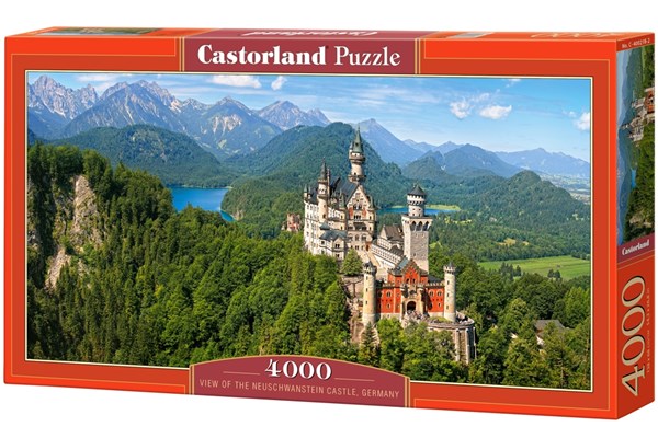Castorland (C-400218) - "Neuschwanstein, Germany" - 4000 pieces puzzle