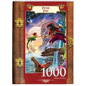 MasterPieces (71660) - Steve Crisp: "Peter Pan (Book Boxes)" - 1000 pieces puzzle