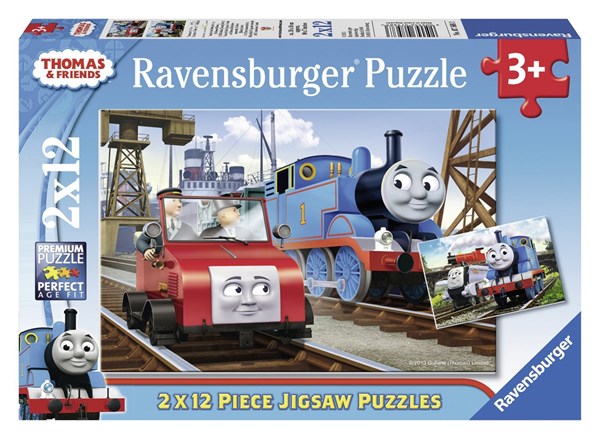 Ravensburger (07568) - "Thomas & Friends" - 12 pieces puzzle