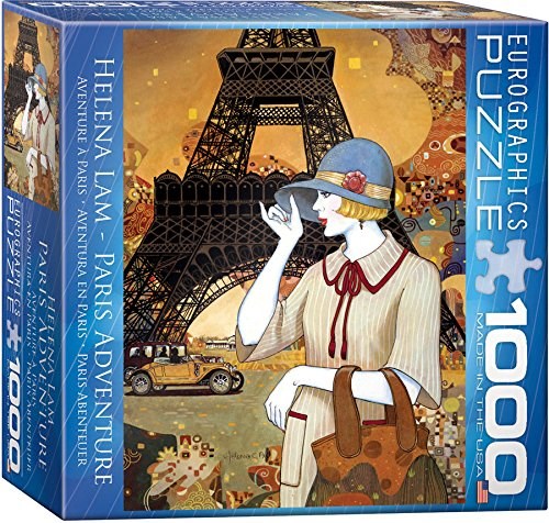 Eurographics (8000-0517) - Helena Lam: "Paris Adventure" - 1000 pieces puzzle