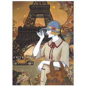 Eurographics (8000-0517) - Helena Lam: "Paris Adventure" - 1000 pieces puzzle