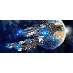 Castorland (B-060047) - "Space Exploration" - 600 pieces puzzle