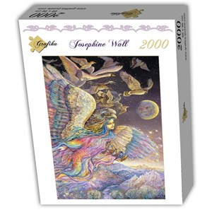Grafika (T-00329) - Josephine Wall: "Ariel's Flight" - 2000 pieces puzzle