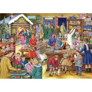 The House of Puzzles (3169) - "No.9, Christmas Treats" - 500 pieces puzzle
