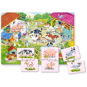 Castorland (E-111) - "Mother and Baby" - 12 pieces puzzle