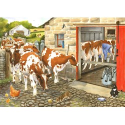 The House of Puzzles (2858) - "Dairy Maids" - 1000 pieces puzzle