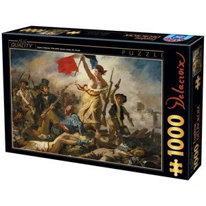 D-Toys (73808) - Eugene Delacroix: "Liberty Leading the People" - 1000 pieces puzzle