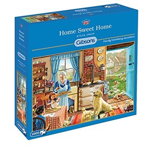 Gibsons (G6166) - Steve Crisp: "Home Sweet Home" - 1000 pieces puzzle