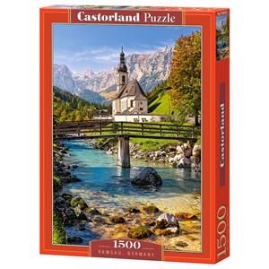 Castorland (C-151615) - "Ramsau, Germany" - 1500 pieces puzzle