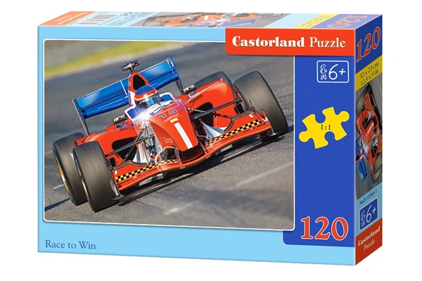 Castorland (B-13364) - "Race to Win" - 120 pieces puzzle