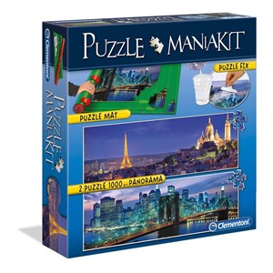 Clementoni (39277) - "Jigsaw Puzzle Mania Kit" - 1000 pieces puzzle