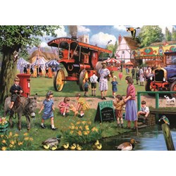 Falcon (11145) - Kevin Walsh: "The Village Green" - 1000 pieces puzzle