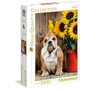 Clementoni (39365) - "The Bulldog" - 1000 pieces puzzle