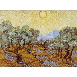 Grafika (01173) - Vincent van Gogh: "Olive Trees, 1889" - 2000 pieces puzzle