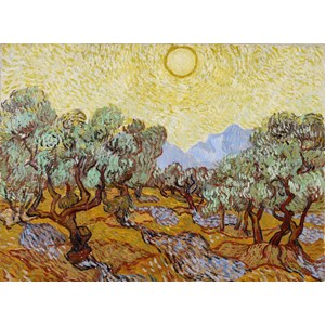 Grafika (01173) - Vincent van Gogh: "Olive Trees, 1889" - 2000 pieces puzzle