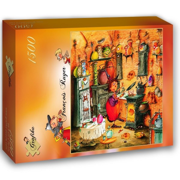 Grafika (02146) - François Ruyer: "The Witch" - 1500 pieces puzzle