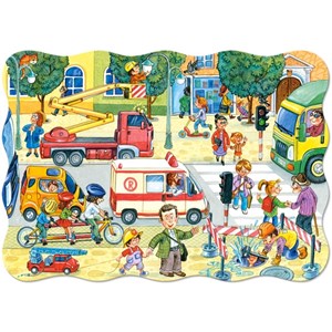 Castorland (C-02238) - "Daily life" - 20 pieces puzzle