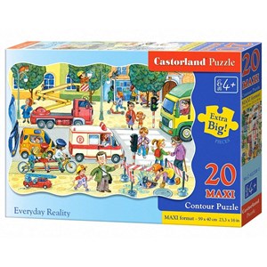 Castorland (C-02238) - "Daily life" - 20 pieces puzzle