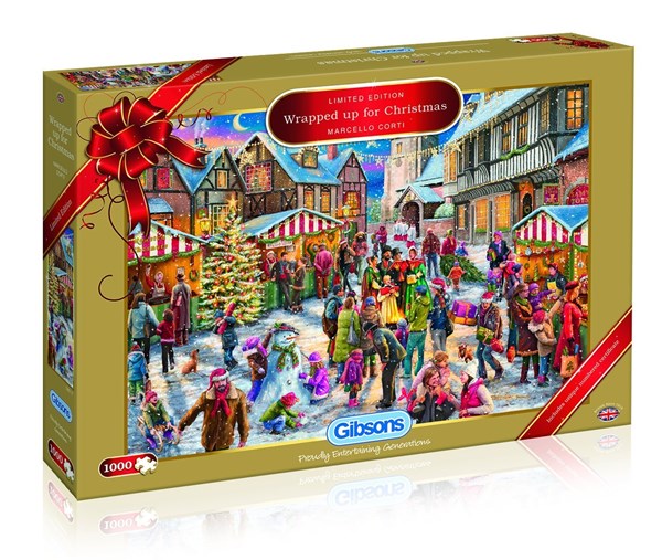 Gibsons (G2017) - Marcello Corti: "Wrapped up for Christmas" - 1000 pieces puzzle