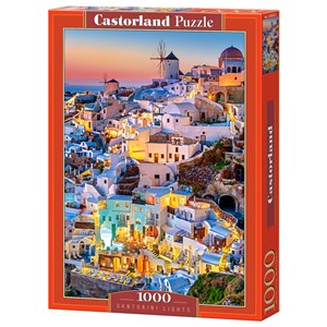 Castorland (C-103522) - "Santorini Lights" - 1000 pieces puzzle