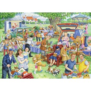 The House of Puzzles (3602) - "Car Boot Sale" - 1000 pieces puzzle