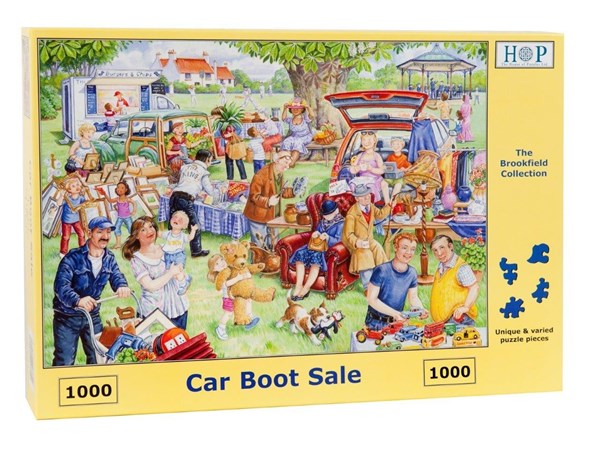The House of Puzzles (3602) - "Car Boot Sale" - 1000 pieces puzzle