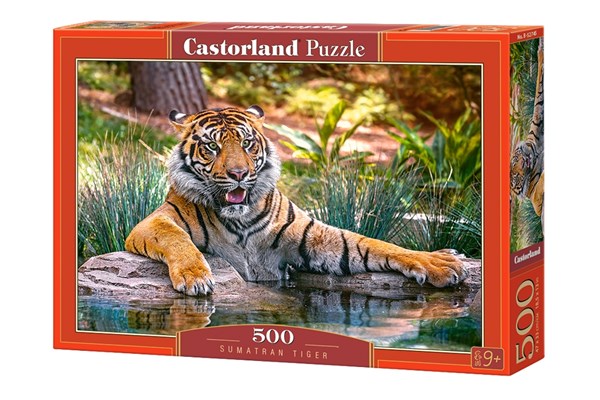 Castorland (B-52745) - "Sumatran Tiger" - 500 pieces puzzle
