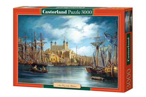 Castorland (C-300167) - "Sunrise on the Harbour" - 3000 pieces puzzle
