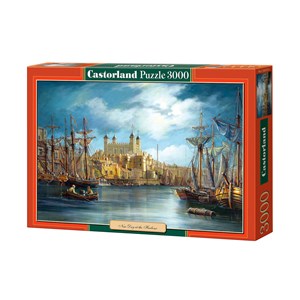 Castorland (C-300167) - "Sunrise on the Harbour" - 3000 pieces puzzle