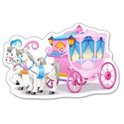 Castorland (B-005031) - "World of Princesses" - 3 4 6 9 pieces puzzle