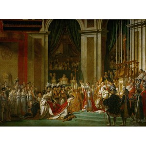 Grafika (01195) - Jacques-Louis David: "The Coronation of Napoleon, 1805-1807" - 2000 pieces puzzle